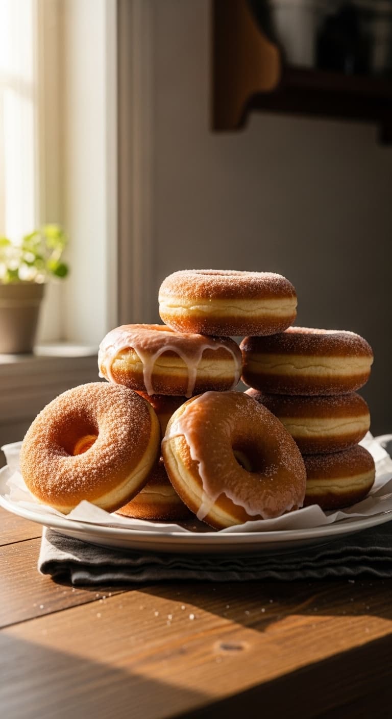 Klassiska Hemgjorda Donuts